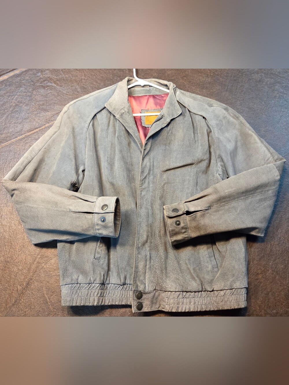 Vintage Suede Leather Jacket